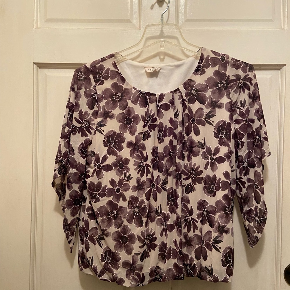 Ember floral blouse